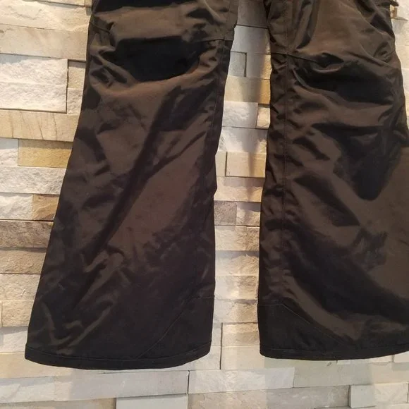 North Face Womens Small Black Ski Snow Winter Snowboard Pants Suit Bib Black S